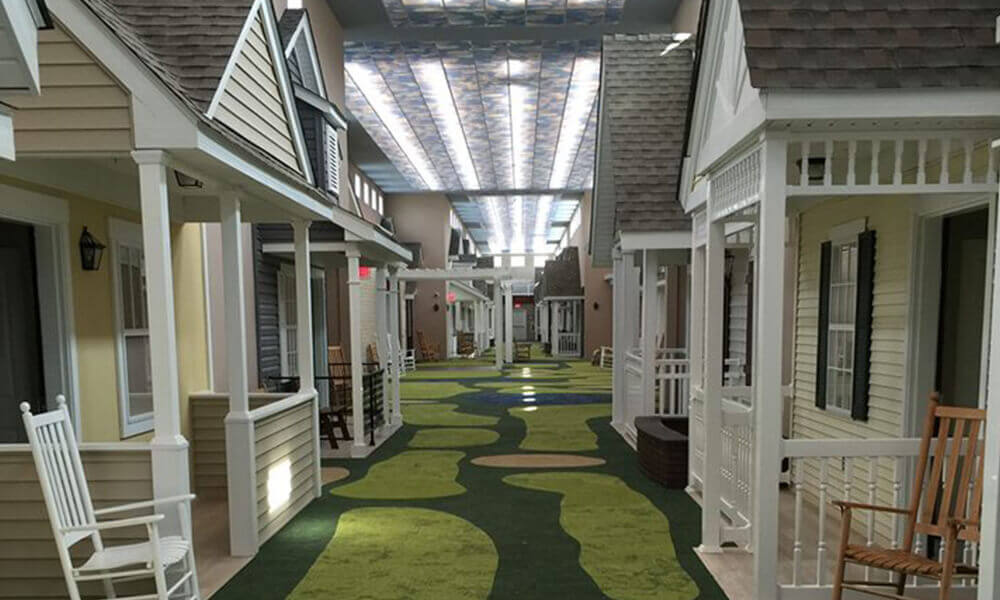 interior shot of The Lantern assisted living facility